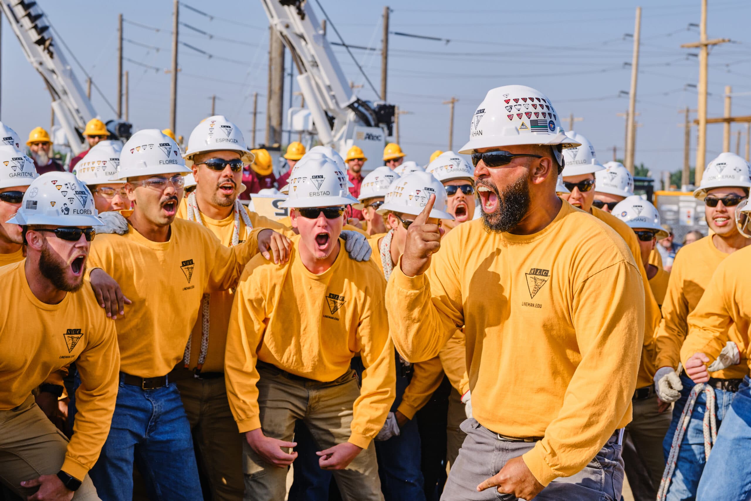 NLC students getting excited to compete in a lineman rodeo | Northwest Lineman College